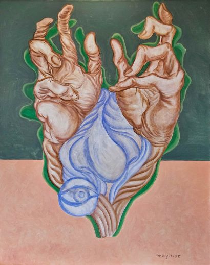 Desire • The Struggle of Ambivalence - a Paint Artowrk by Yi Zhu